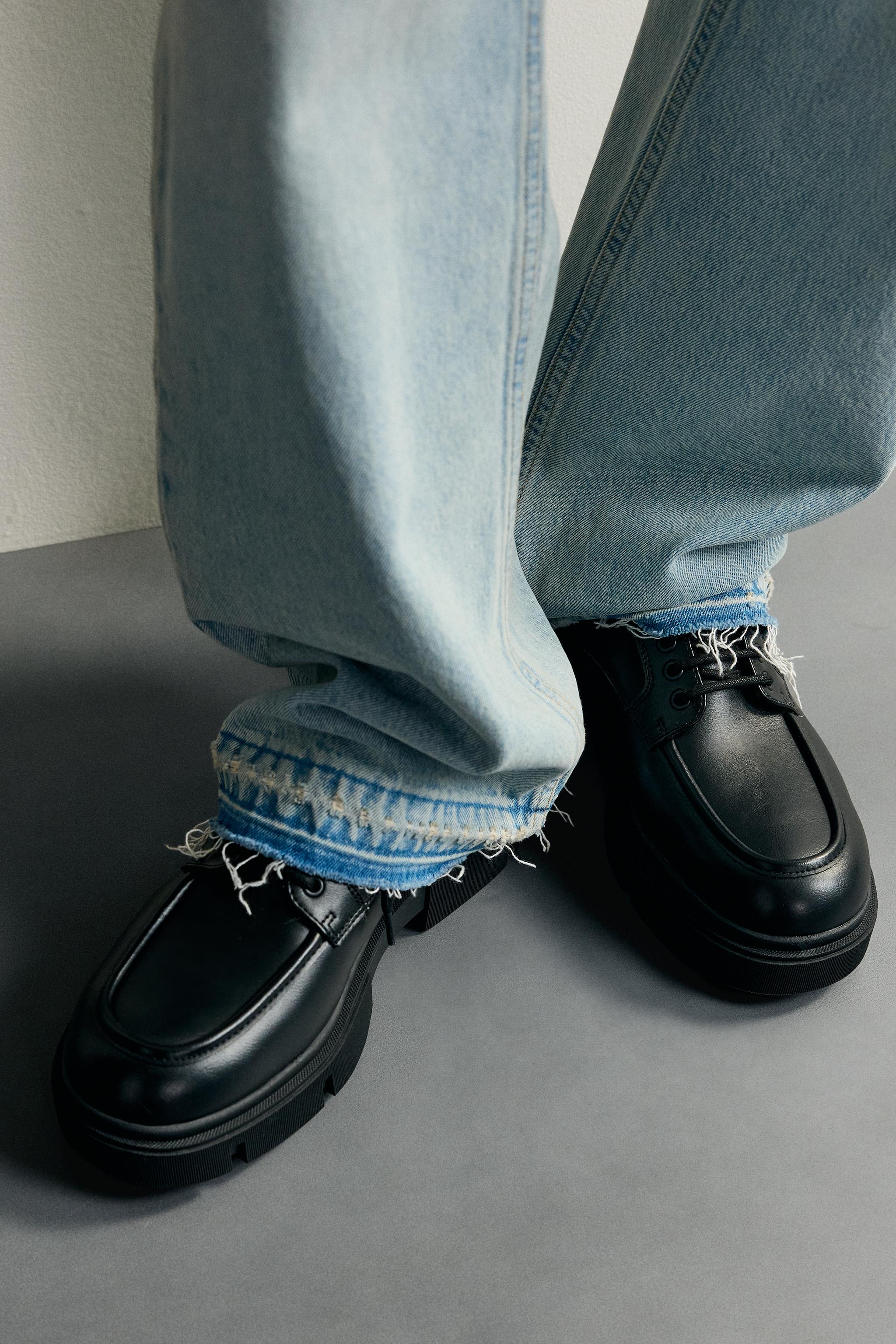 CHUNKY DERBY SHOES